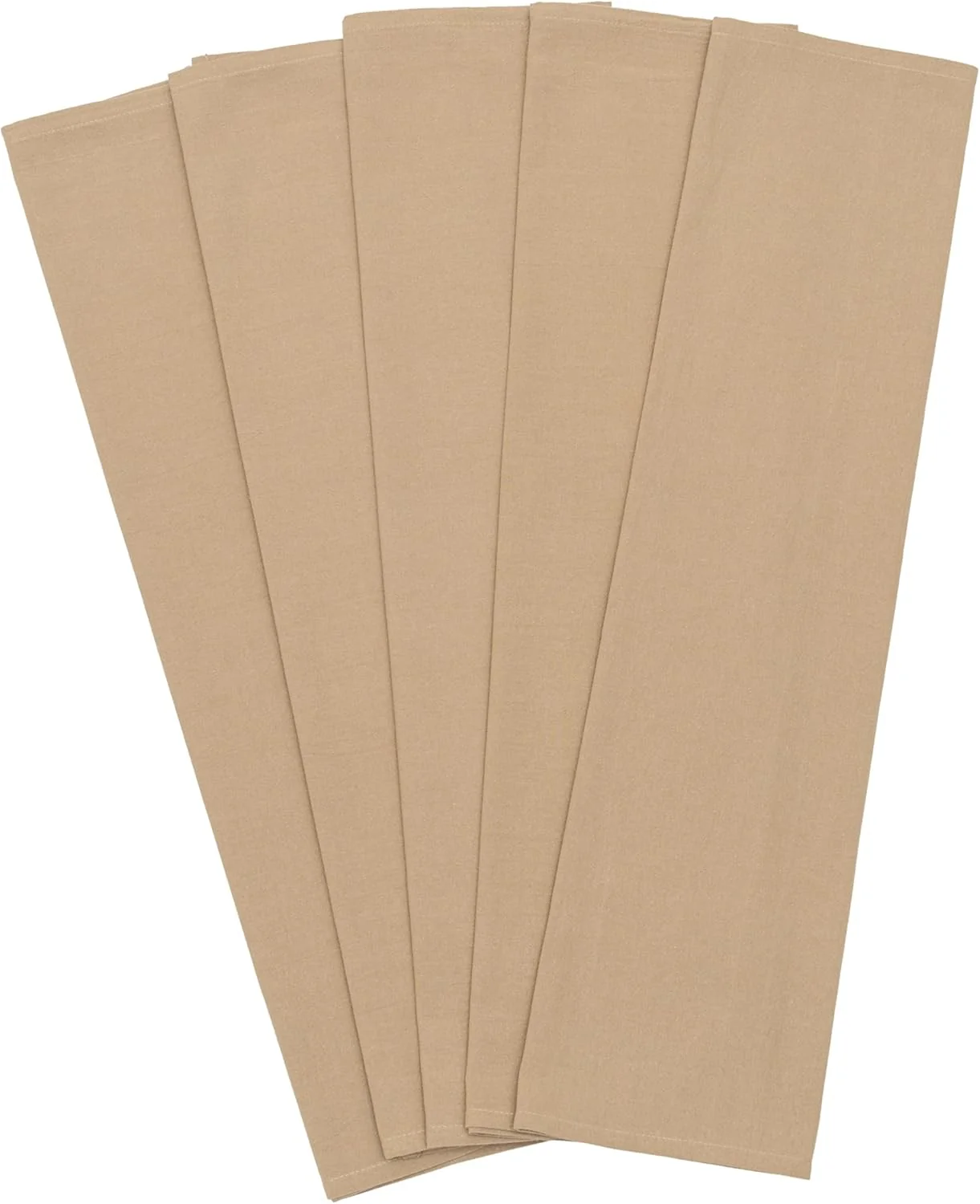 First-Class Organic Cotton Flour Sack Tea Towels – 5 Pack 27×27 Artisan