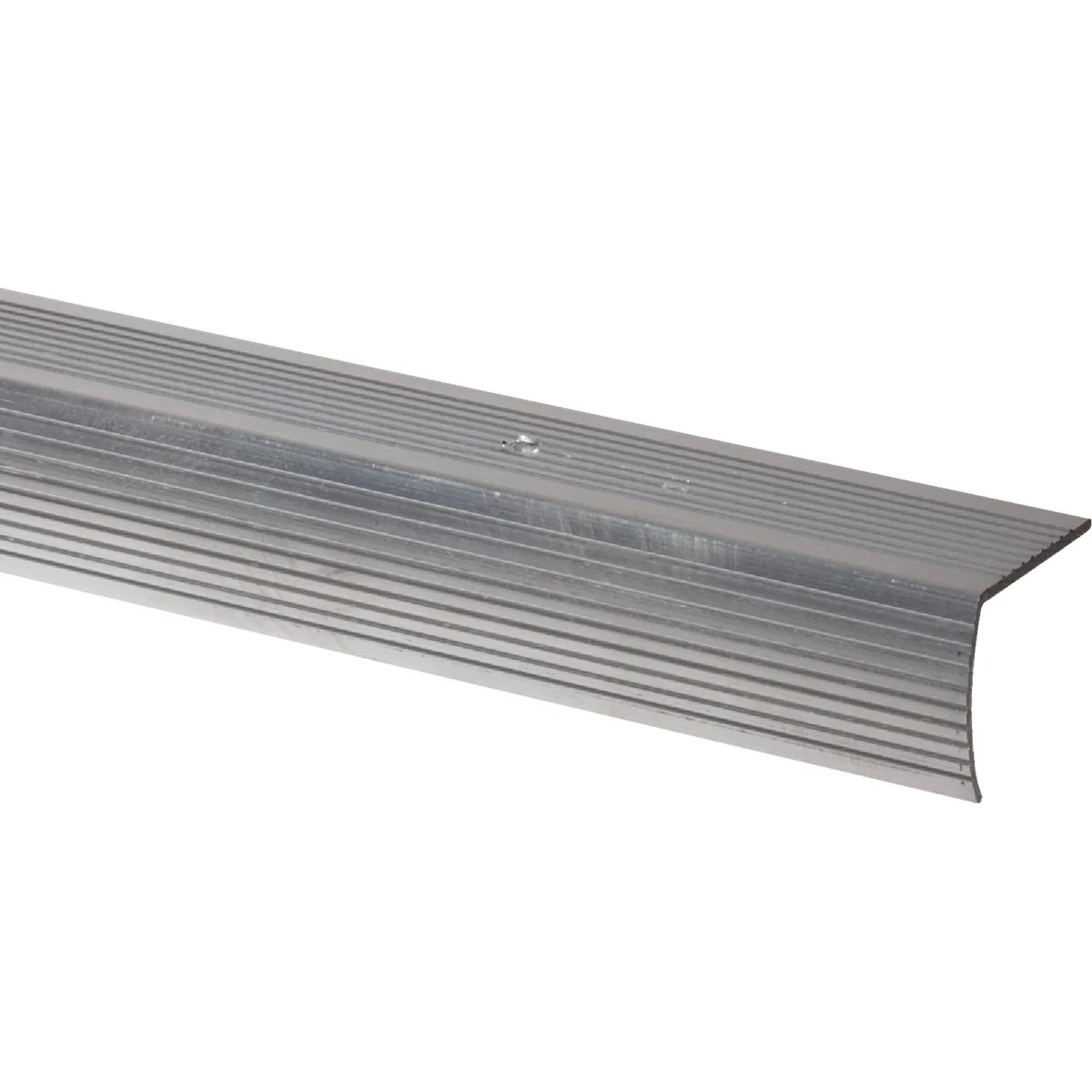 Expertly Made M-D Satin Silver 1-1 8 In. W x 36 In. L Aluminum Stairnose Comfortable