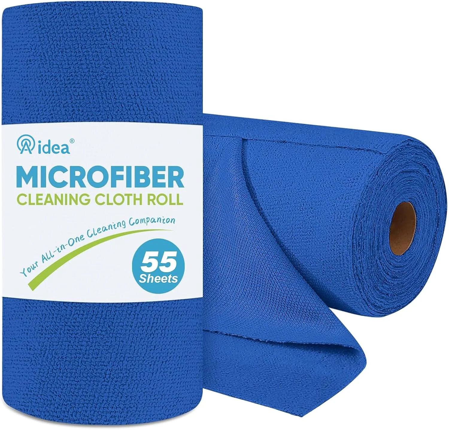 Refined AIDEA Microfiber Cleaning Cloth Roll-55 Sheets Cleaning Rags 11×9 Exclusive