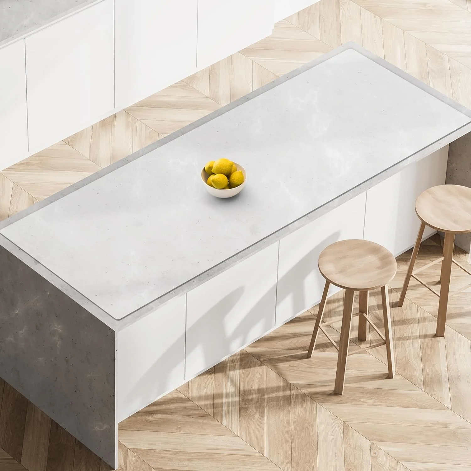 Casual Ultibe Silicone Mats for Kitchen Counter 78.7”x23.6” 200cmx60cm Largest Heat Resistant Counter Mat Kitchen Island Waterproof Thicken Non-Slip Excellent
