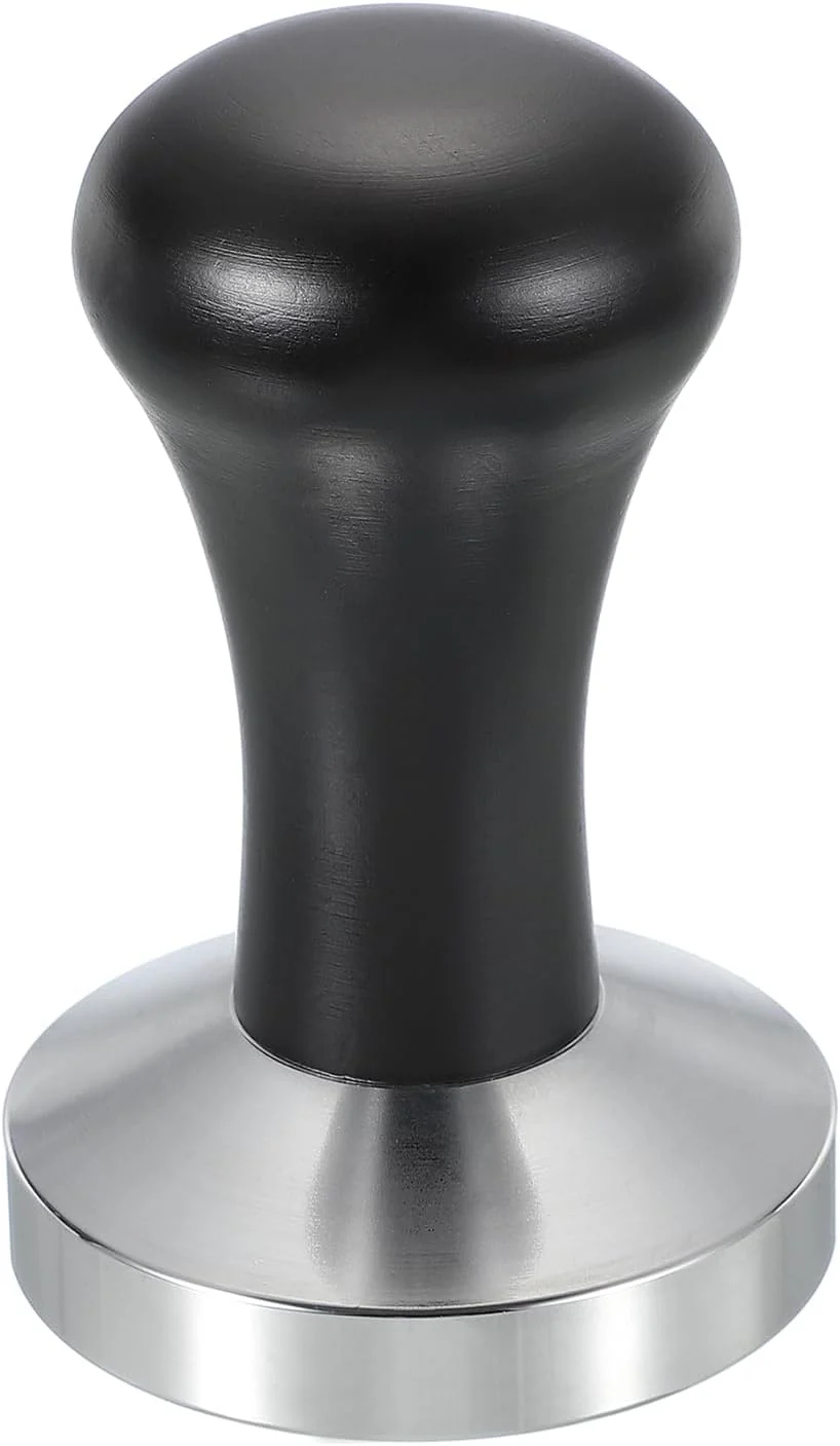 Fashionable uxcell 58mm Coffee Tamper Stainless Steel Espresso Press Tamper Espresso Tamper with Wooden Handle Suitable for Coffee Shop Restaurant Bar Proven
