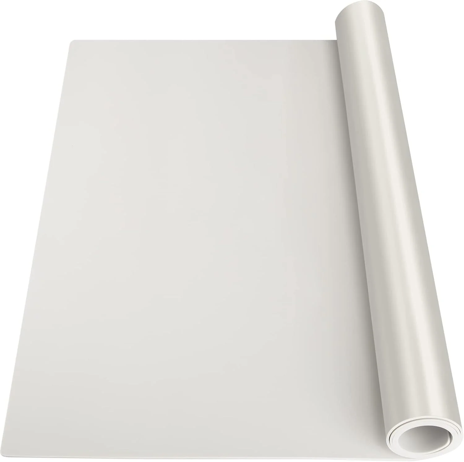 Enhanced Silicone Mats for Kitchen Counter Nonslip Silicone Mats for Crafts Countertop Protector Heat Resistant Mat 78.7 x 24 x 0.08 Beige Durable