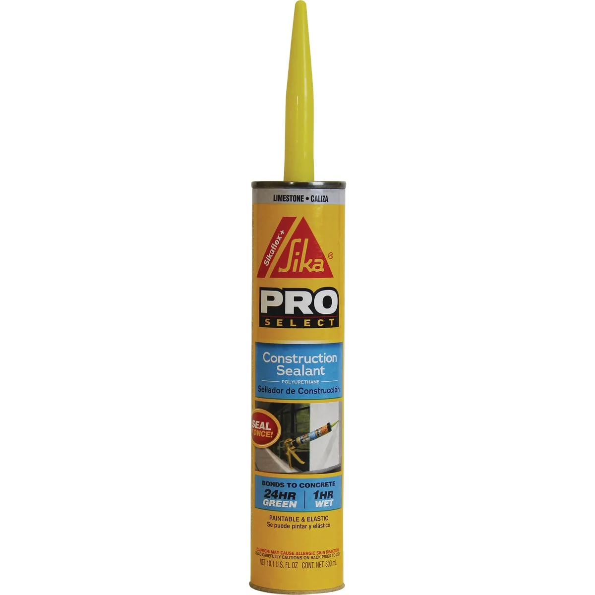 Verified Sikaflex Sika 10.1 Oz. Pro Select Construction Polyurethane Sealant Tan Certified