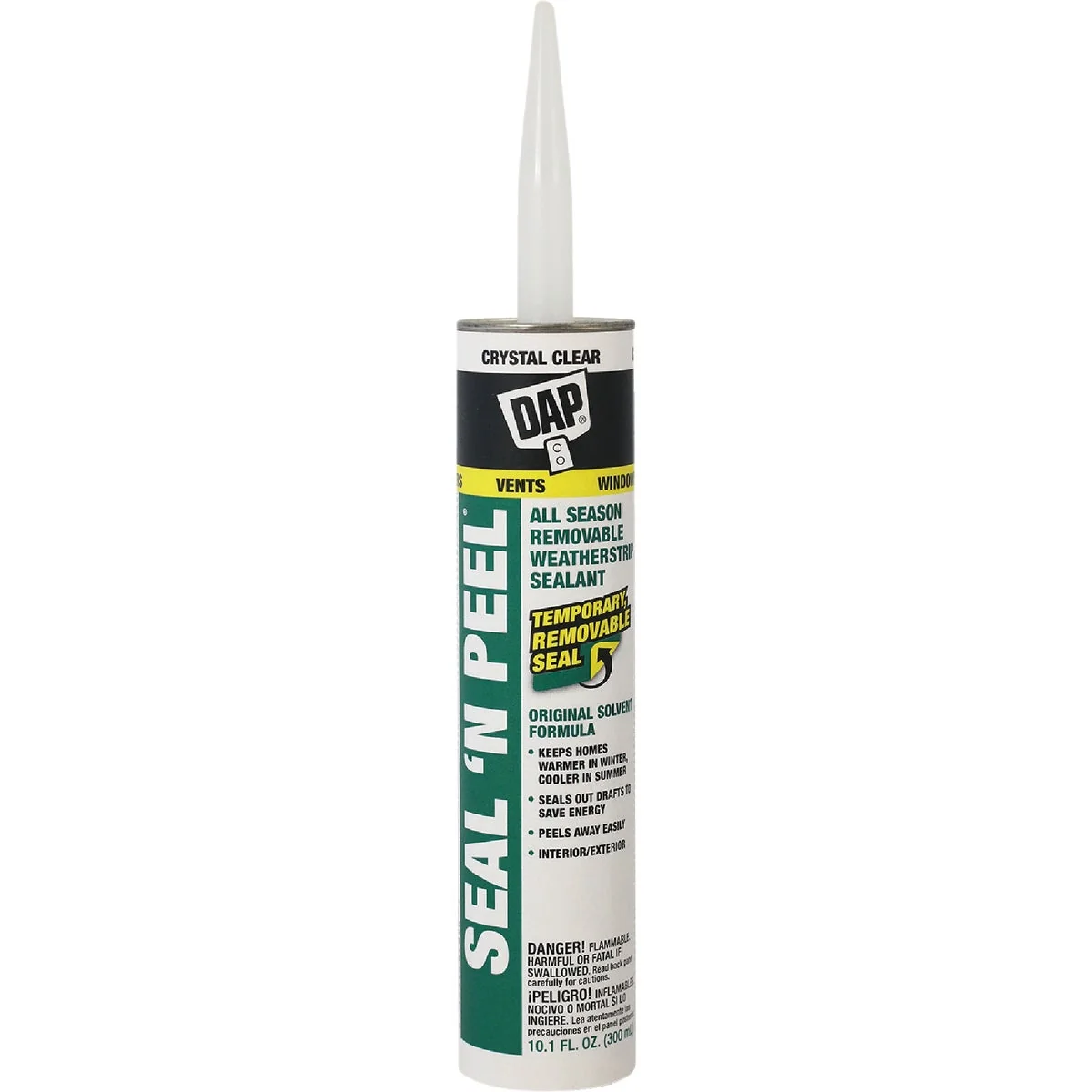 Relaxed DAP SEAL ‘N PEEL 10.1 Oz. Removable Weather Stripping Sealant Crafted