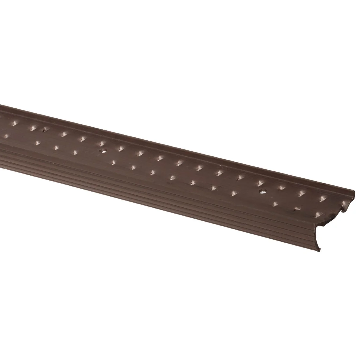 Contemporary M-D Pewter 1-3 8 In. x 3 Ft. Aluminum Carpet Gripper High-End