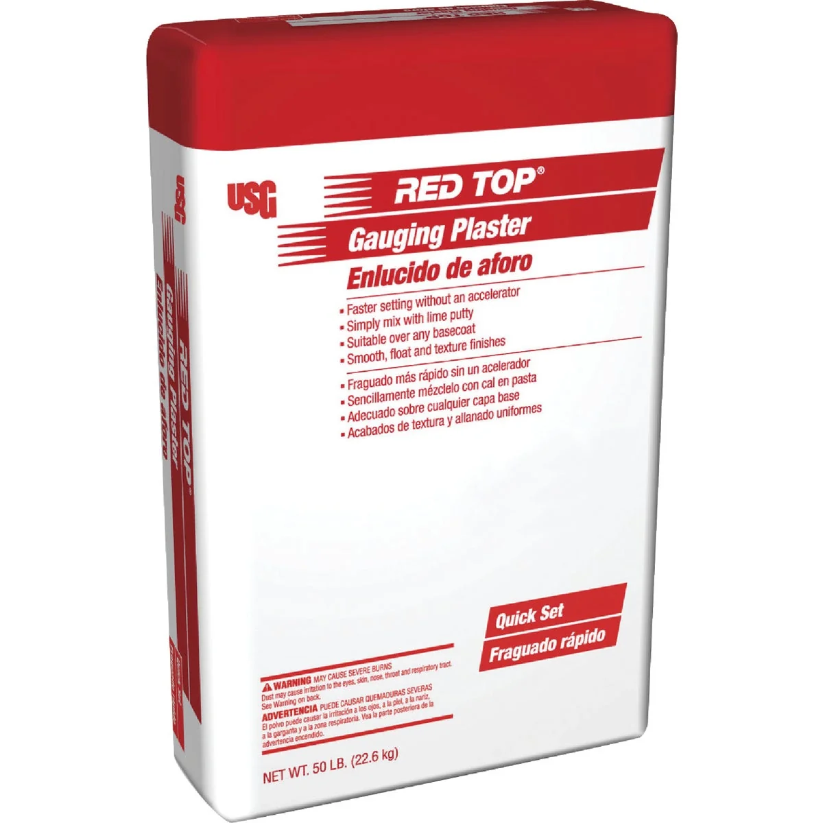 Official Red Top 50 Lb. Gauging Plaster Trendy