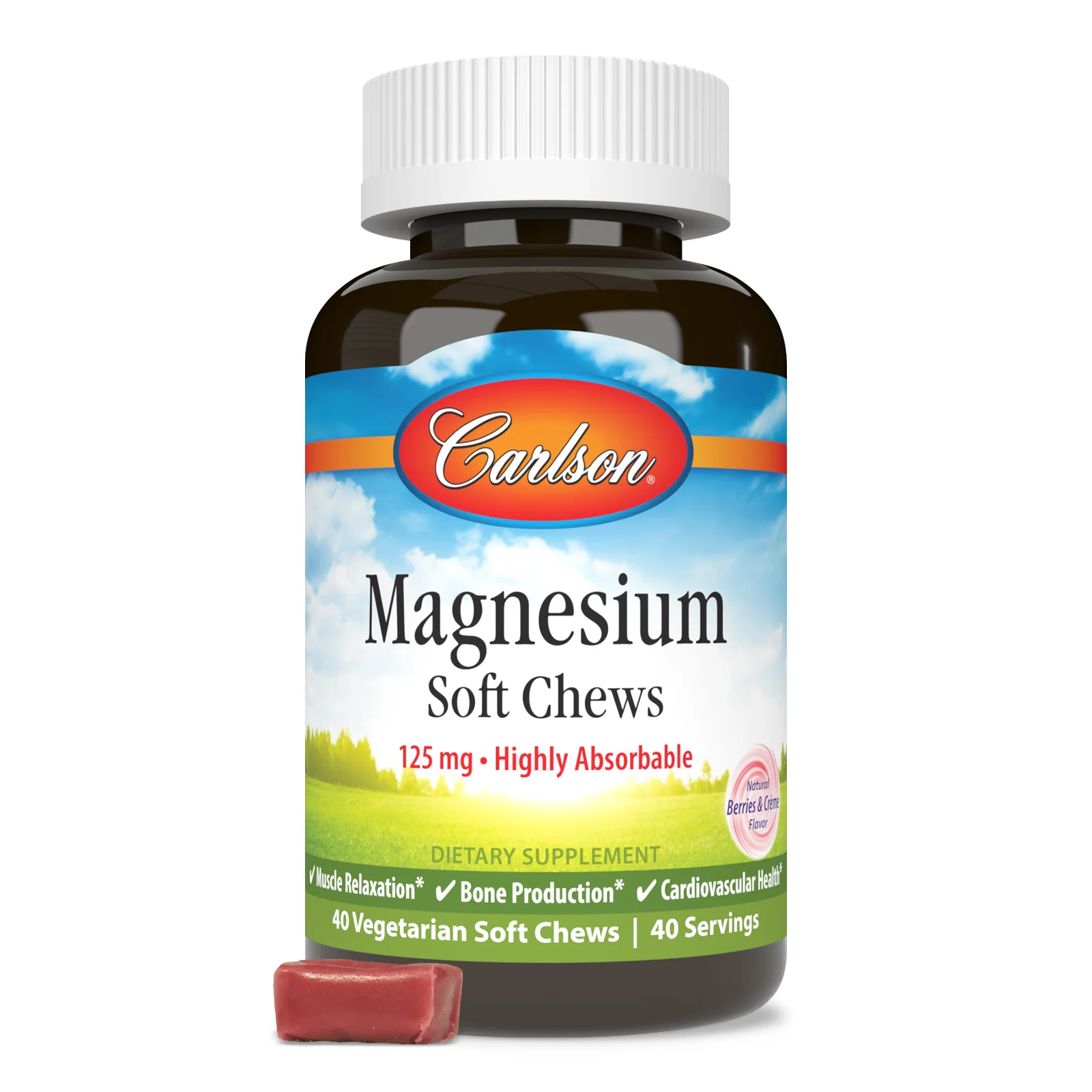 Exceptional Carlson Labs Magnesium Soft Chews – Muscle Relaxation Support Premium