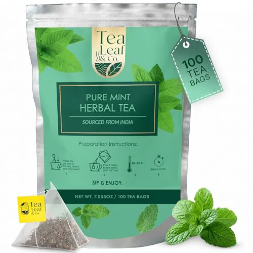 Pure Mint Herbal Tea 7.055 Ounce Responsible