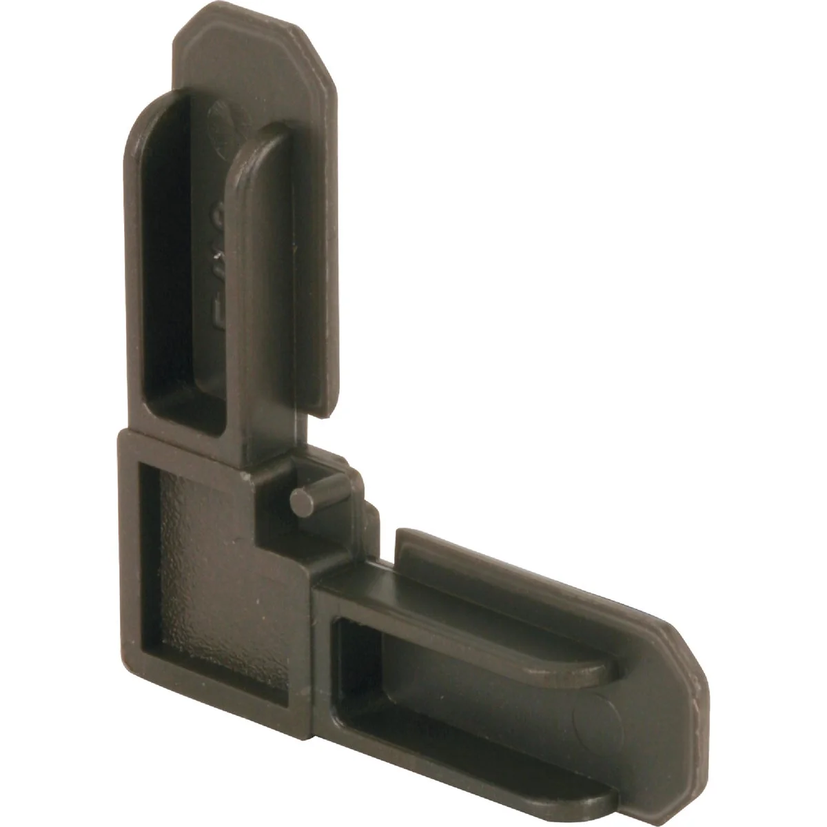 Specialty Prime-Line 3 4 In. x 5 16 In. Bronze Plastic Frame Corner 4-Count Fast