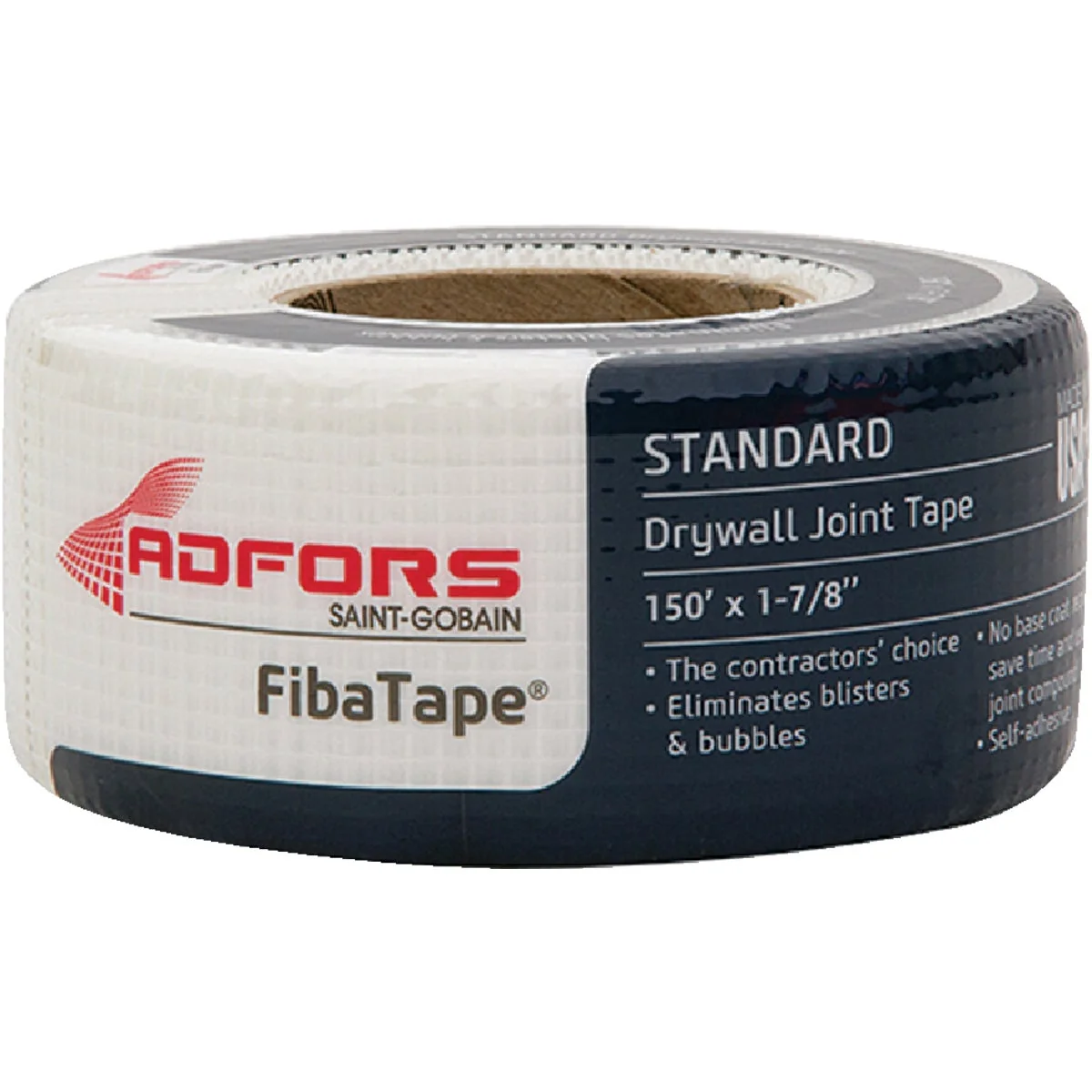 Comfortable FibaTape 1-7 8 In. x 150 Ft. White Self-Adhesive Joint Drywall Tape Casual