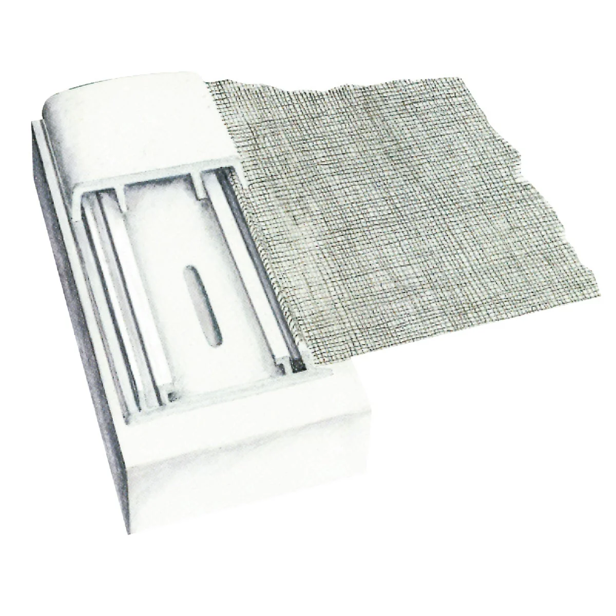 Sophisticated Screen Tight 3-1 2 In. x 8 Ft. Black Vinyl Base Component Carefully Designed