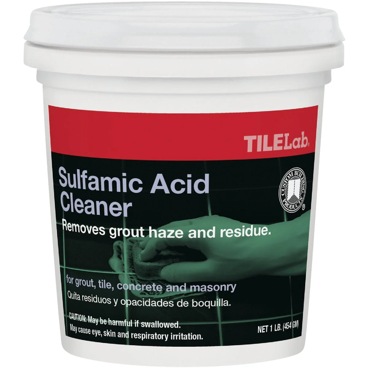 World-Class TILELab 1 Lb. Crystals Sulfamic Acid Cleaner Specialty