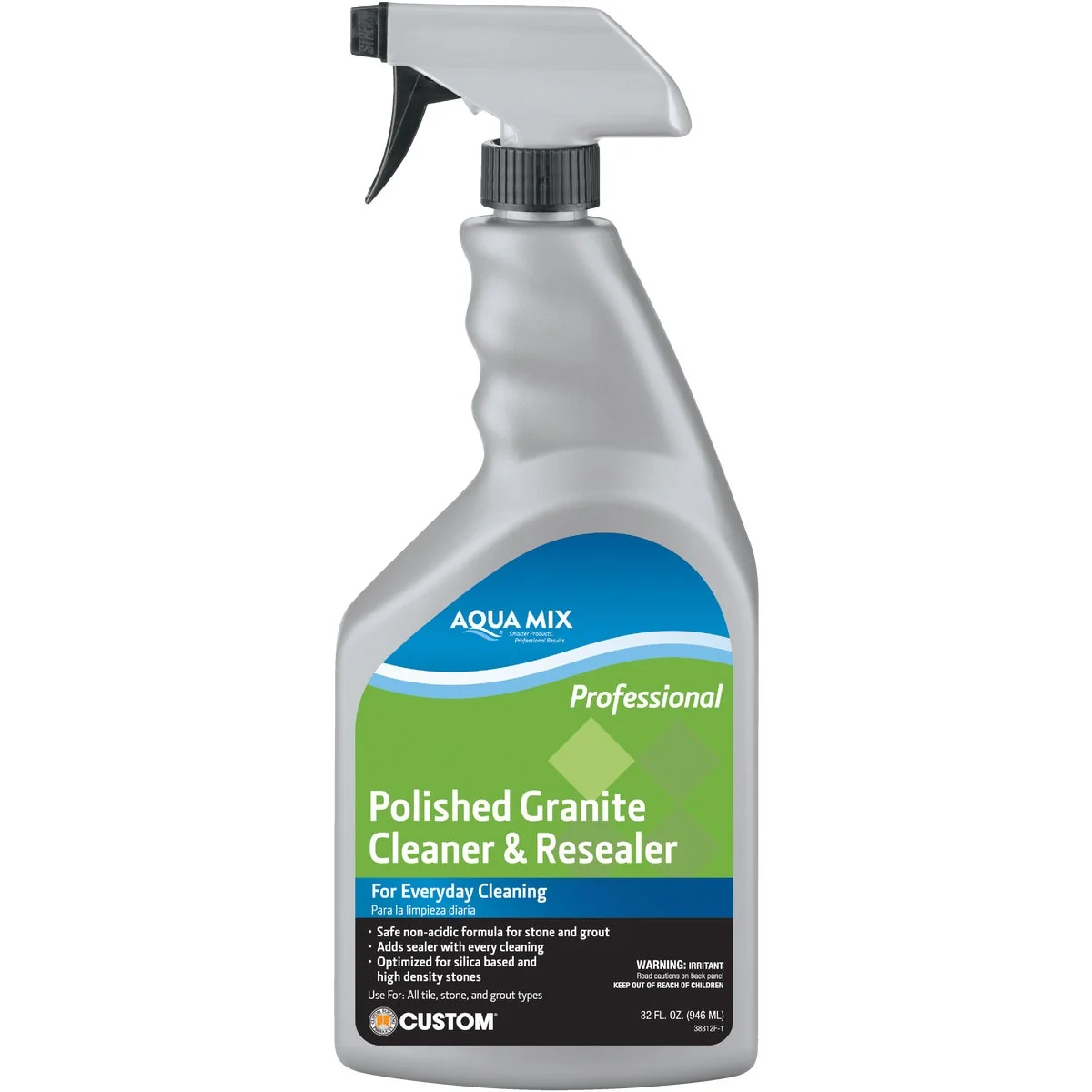Unique Aqua Mix 1 Qt. Polished Granite Cleaner Resealer Flexible