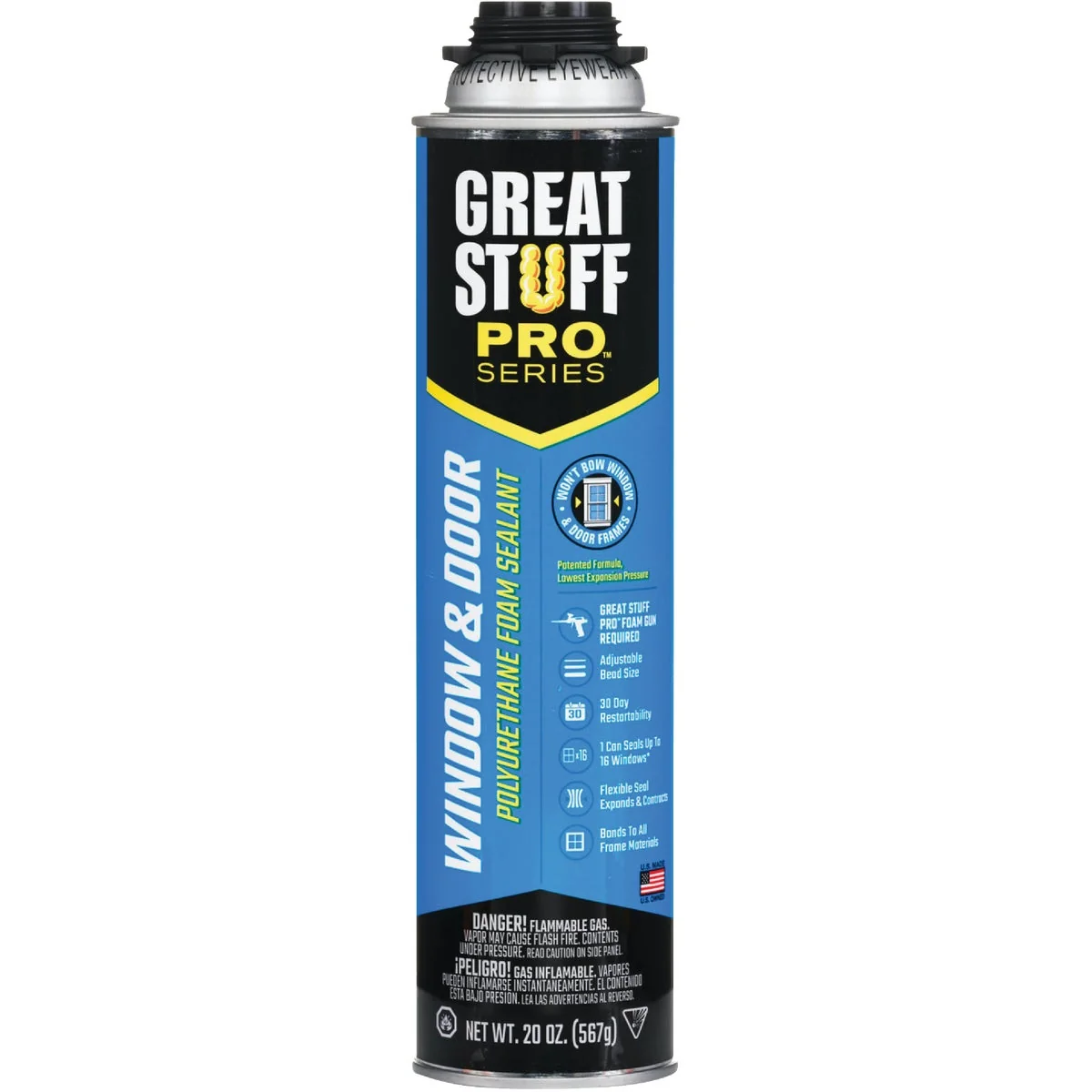 Reliable Great Stuff Pro Window Door 20 Oz. Gun Foam Smooth
