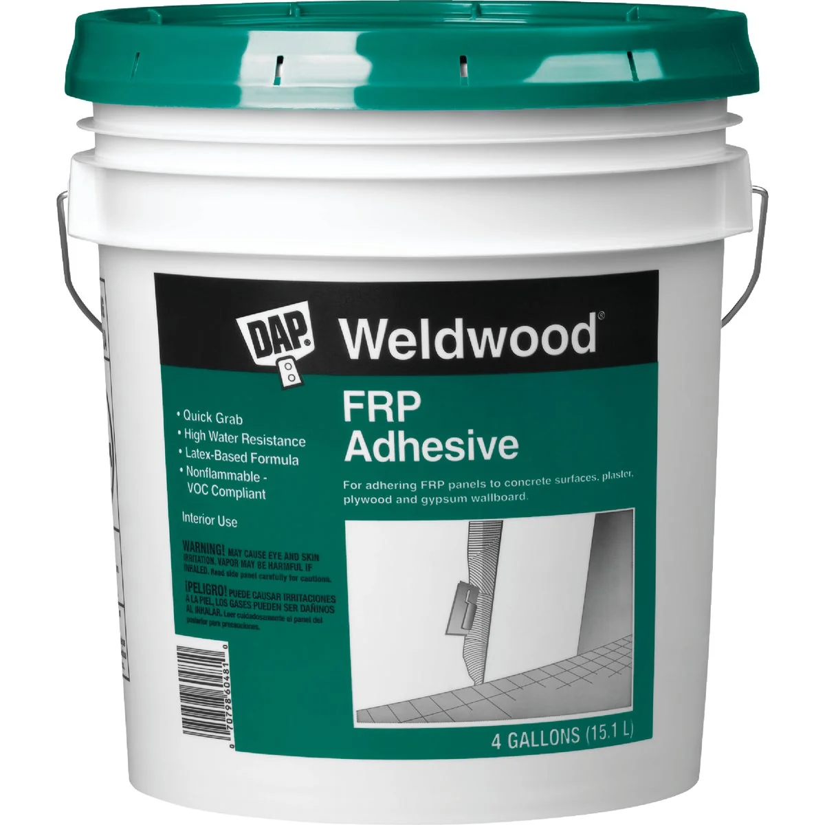 High-Performance DAP Weldwood 4 Gal. FRP Panel Adhesive Comfortable