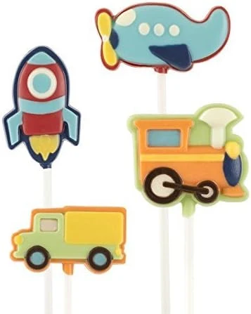 Minimalist Make N’ Mold Transportation Vehicles Chocolate Candy Mold Regular Clear Fine