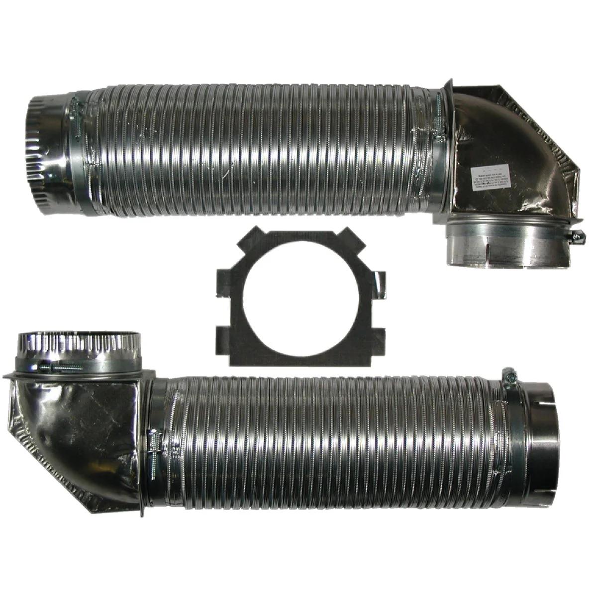 Modern Builders Flexible Aluminum Dryer Hose Kit 5-Piece Relaxed