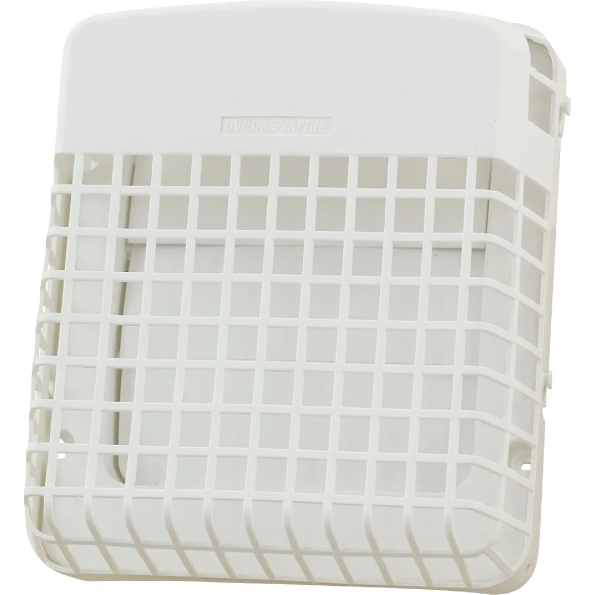 Quality Dundas Jafine ProGard 4 In. White Plastic Dryer Vent Hood High-End