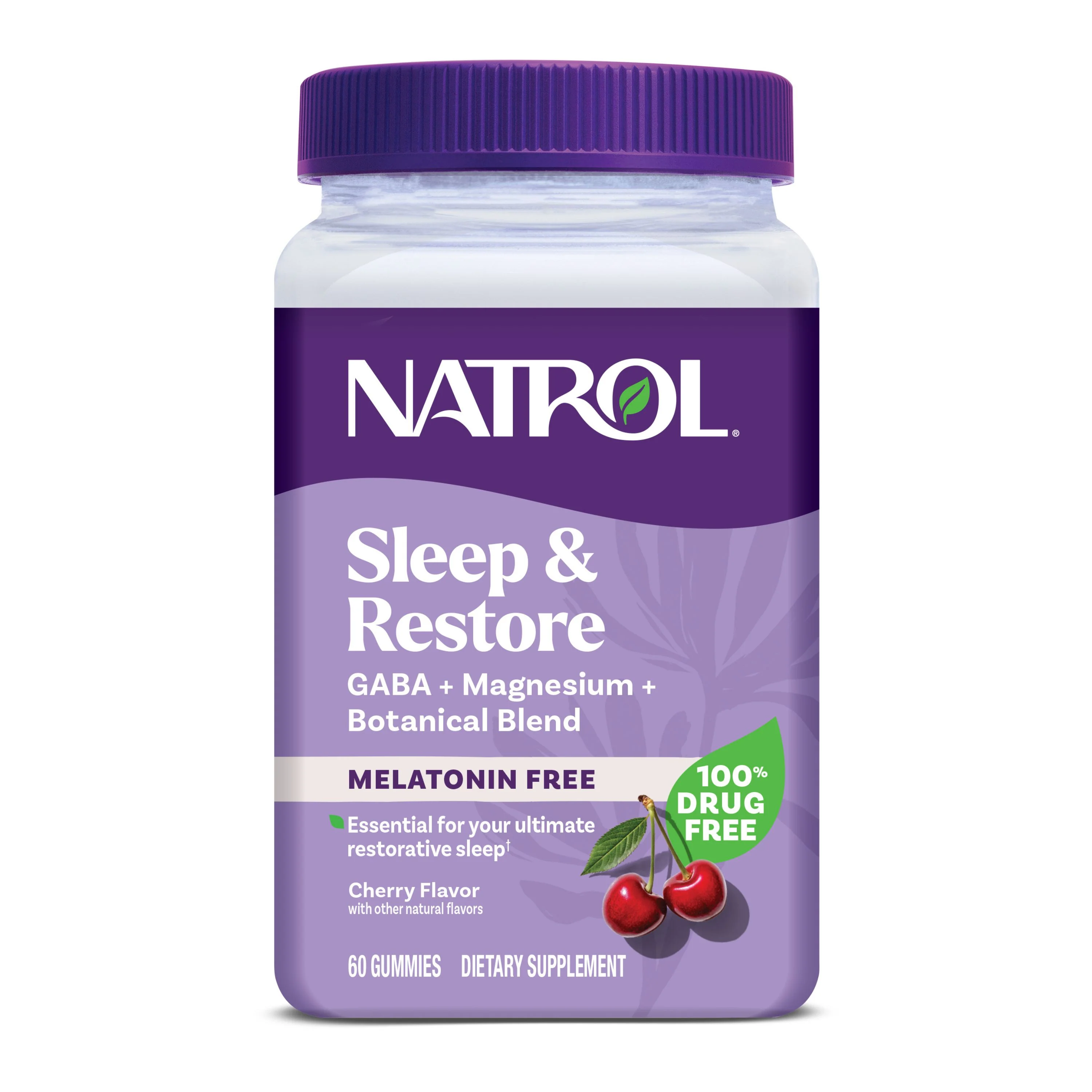 Fashionable Natrol Sleep Restore Gummies Non-Melatonin Unique