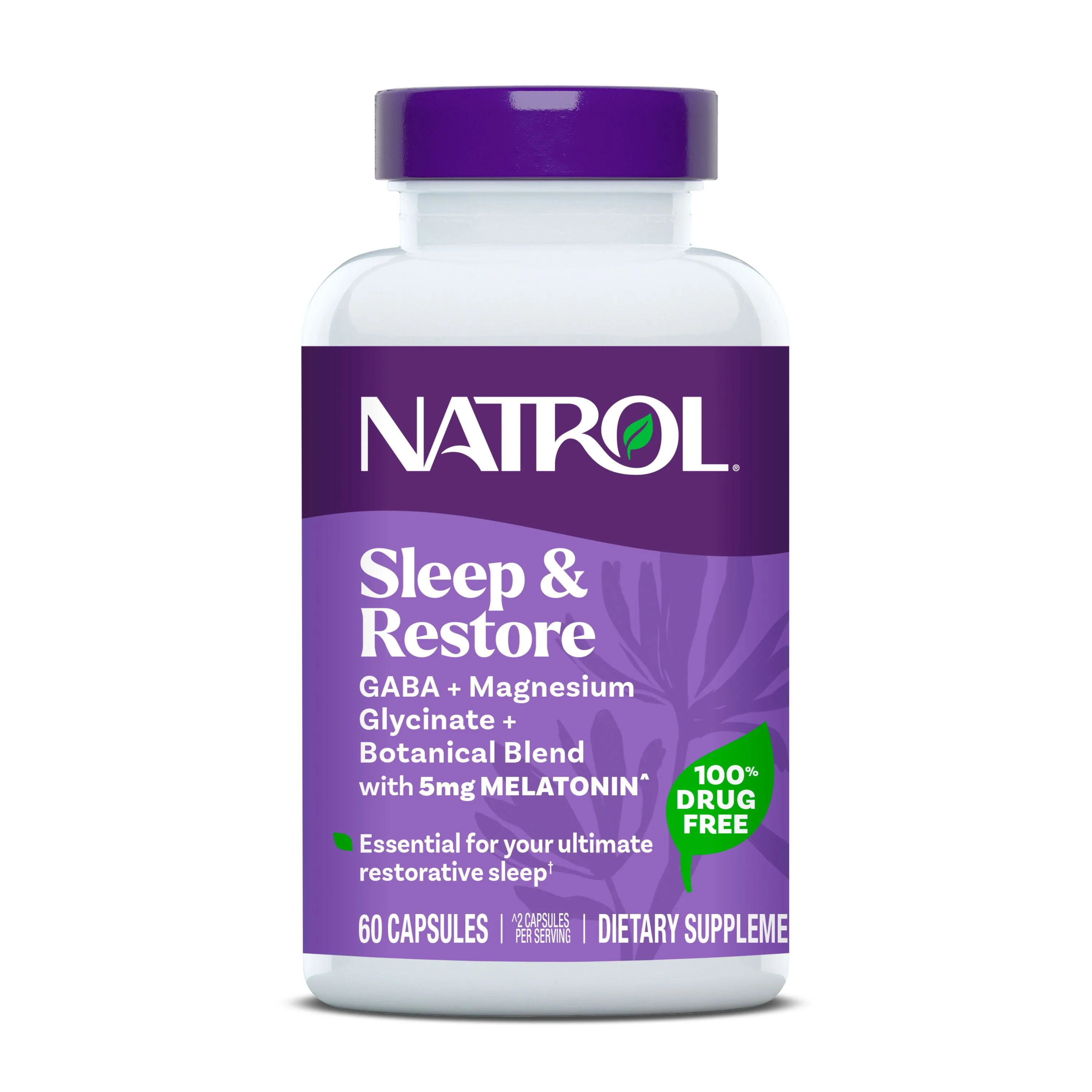 Practical Natrol Sleep Restore Capsule with Melatonin Advanced