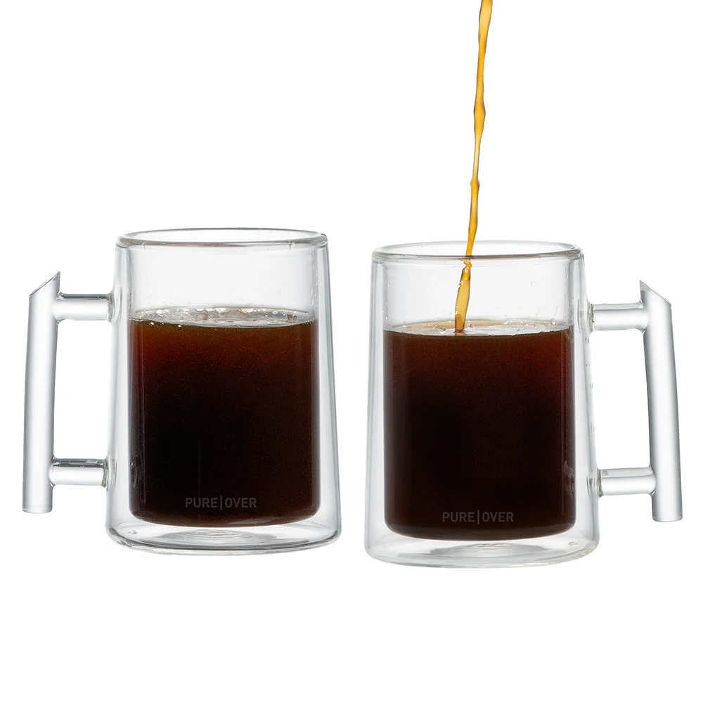 Trusted Pure Over Double-Walled Mug Set Set of 2 Fast