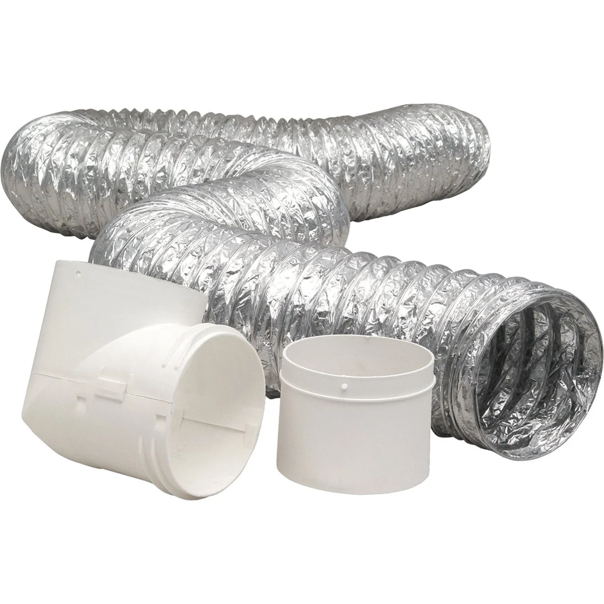 Convenient Dundas Jafine ProFlex Flexible Aluminum Dryer Hose Kit 3-Piece Specialty