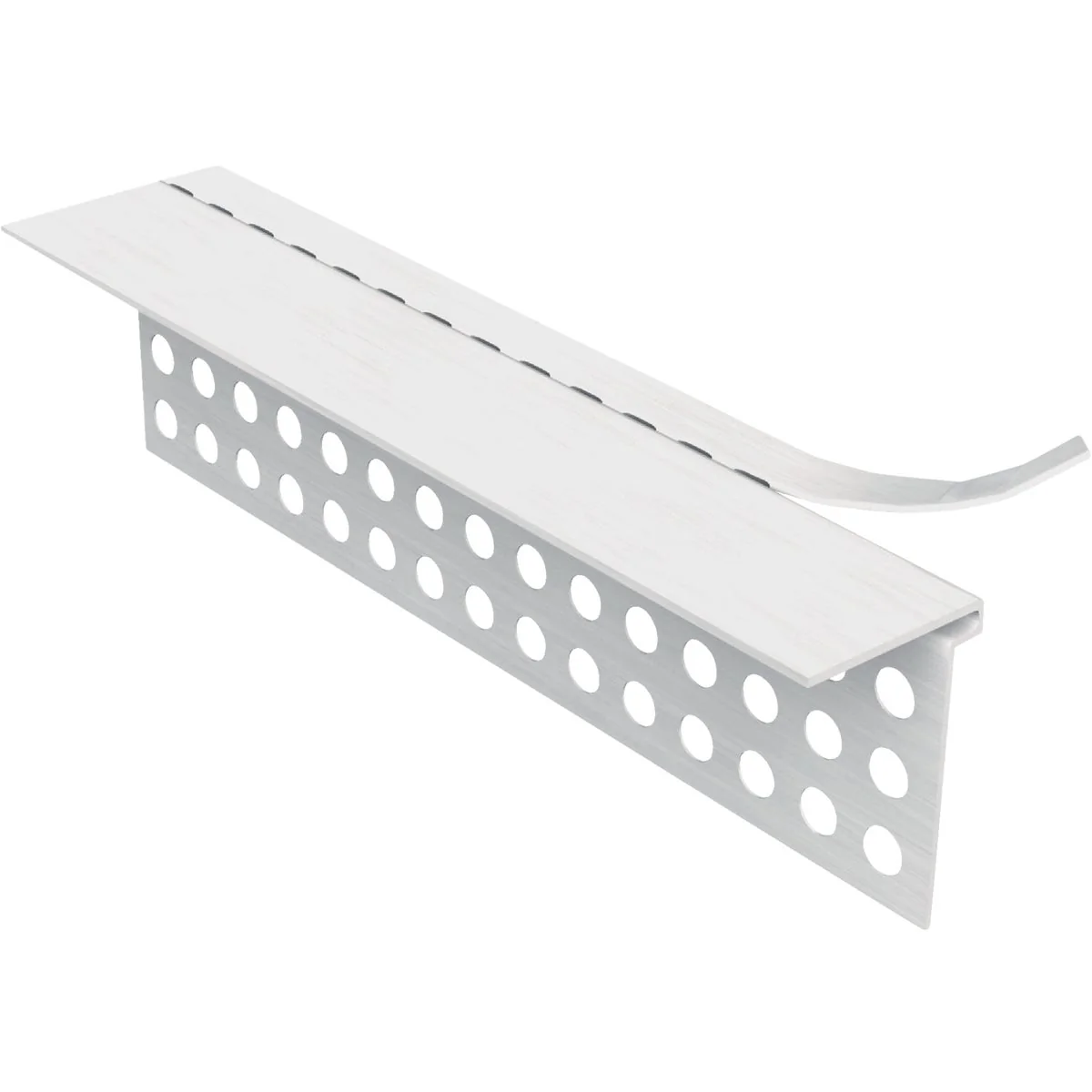 Original Design ClarkDietrich 5 8 In. x 10 Ft. Vinyl Rip-Bead L-Trim Corner Bead Qty 50 Pcs. Versatile