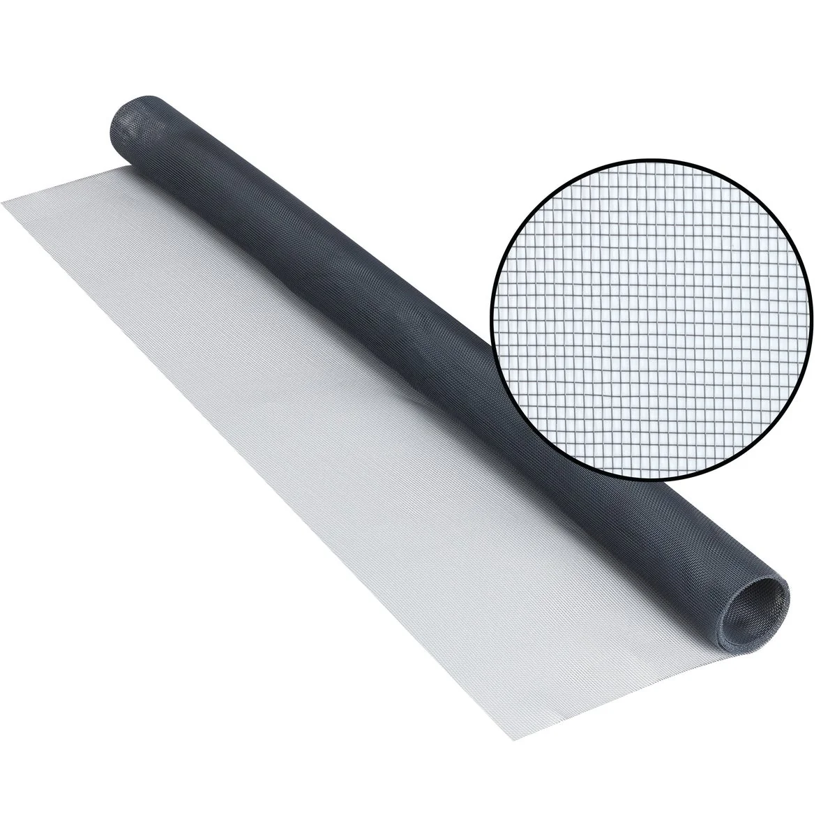 Enhanced Phifer 30 In. x 84 In. Charcoal Aluminum Screen Ready Rolls Prestigious