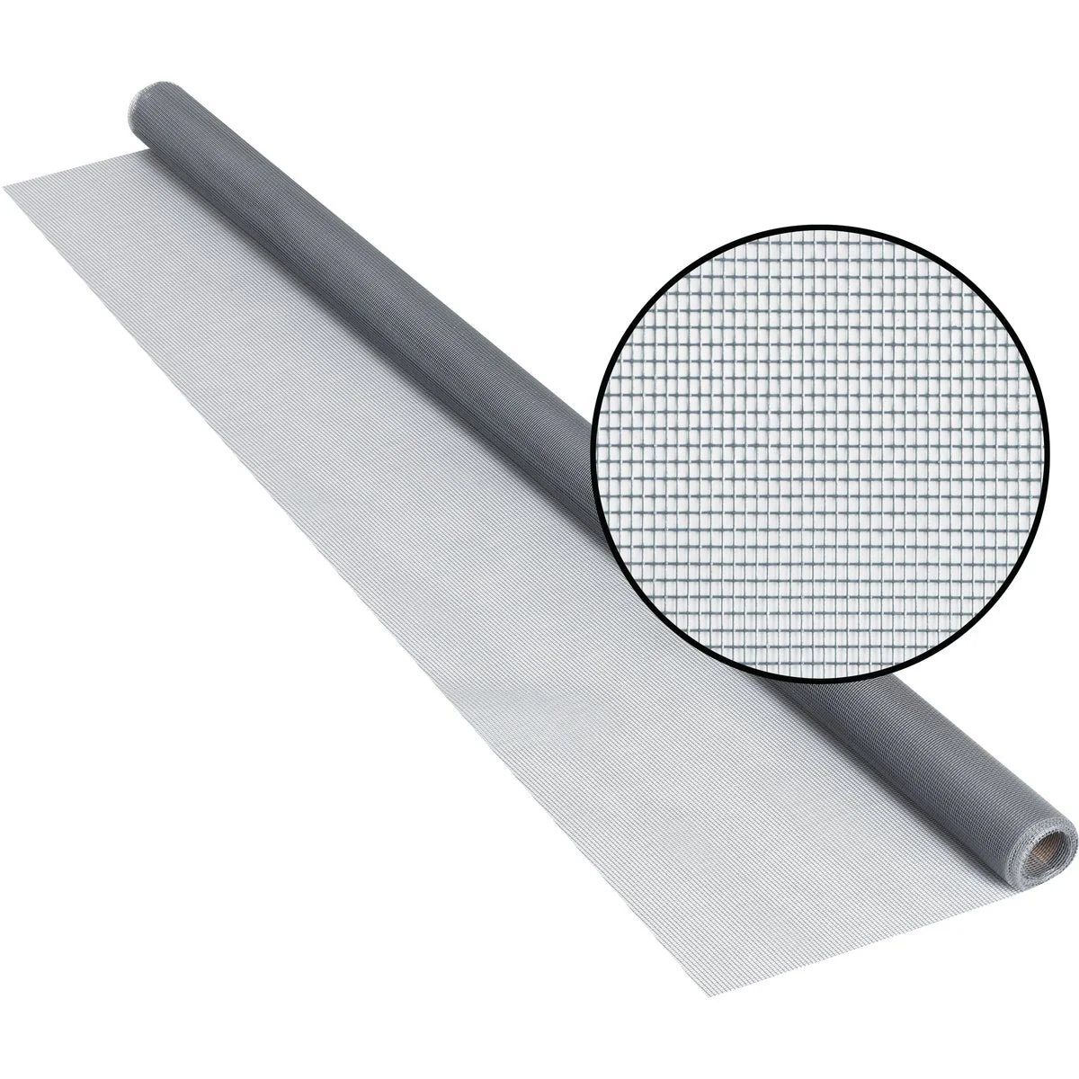 High-Quality Phifer 36 In. x 84 In. Gray Fiberglass Screen Cloth Ready Rolls Traditional