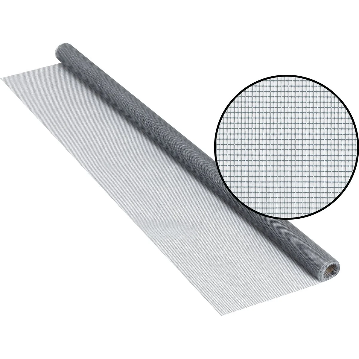 Secure Phifer 30 In. x 84 In. Gray Fiberglass Screen Cloth Ready Rolls Genuine