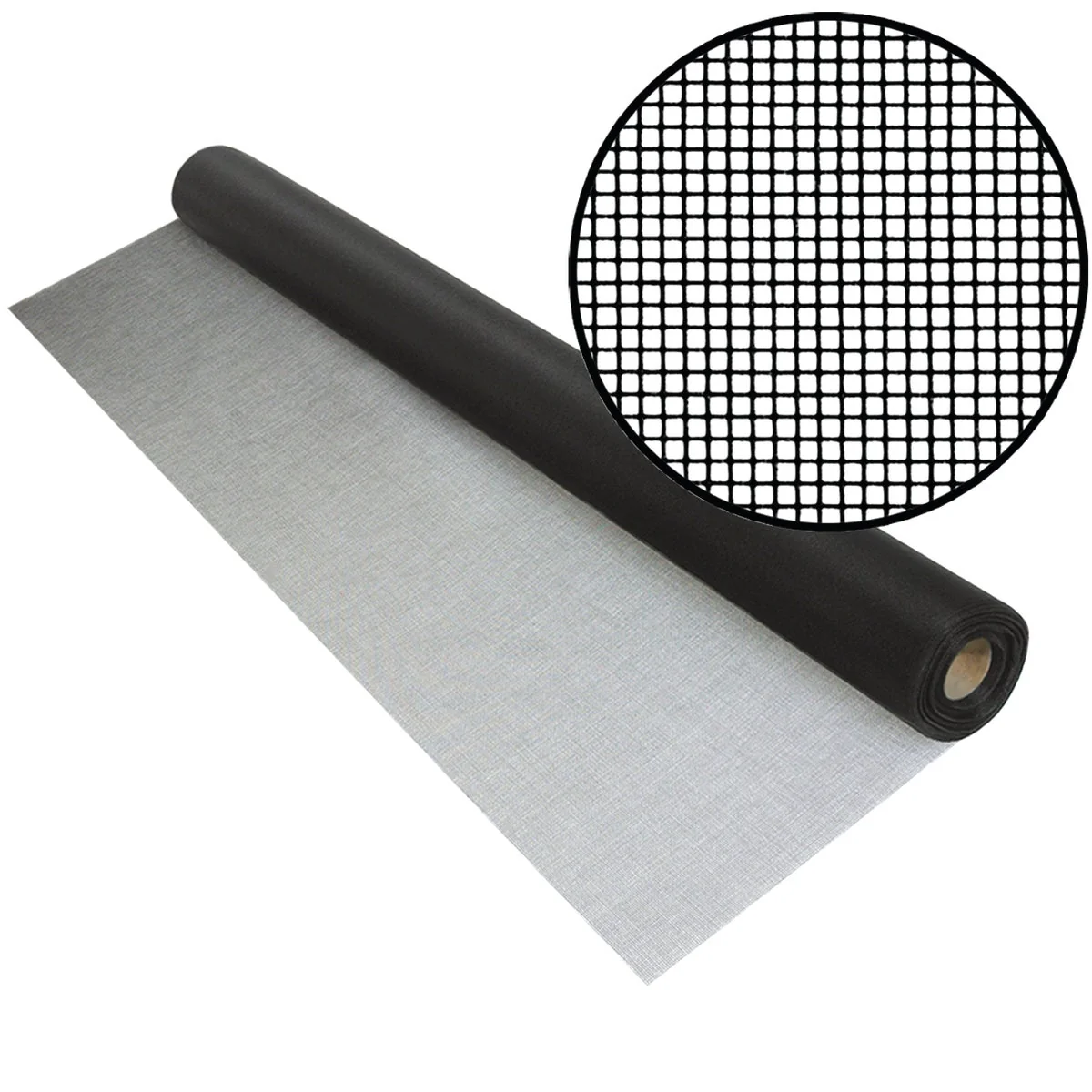 Reliable Phifer BetterVue 48 In. x 100 Ft. Improved Visibility Black Fiberglass Screen High-Performance