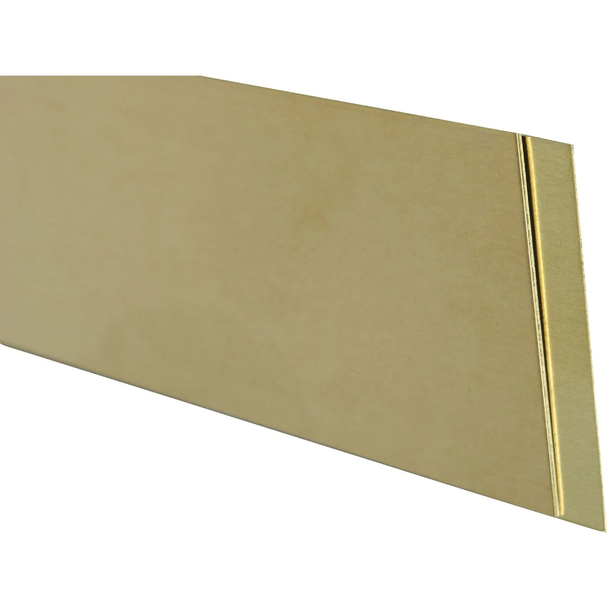 Safe K S Brass 1 4 In. x 12 In. Strip Stock Fine
