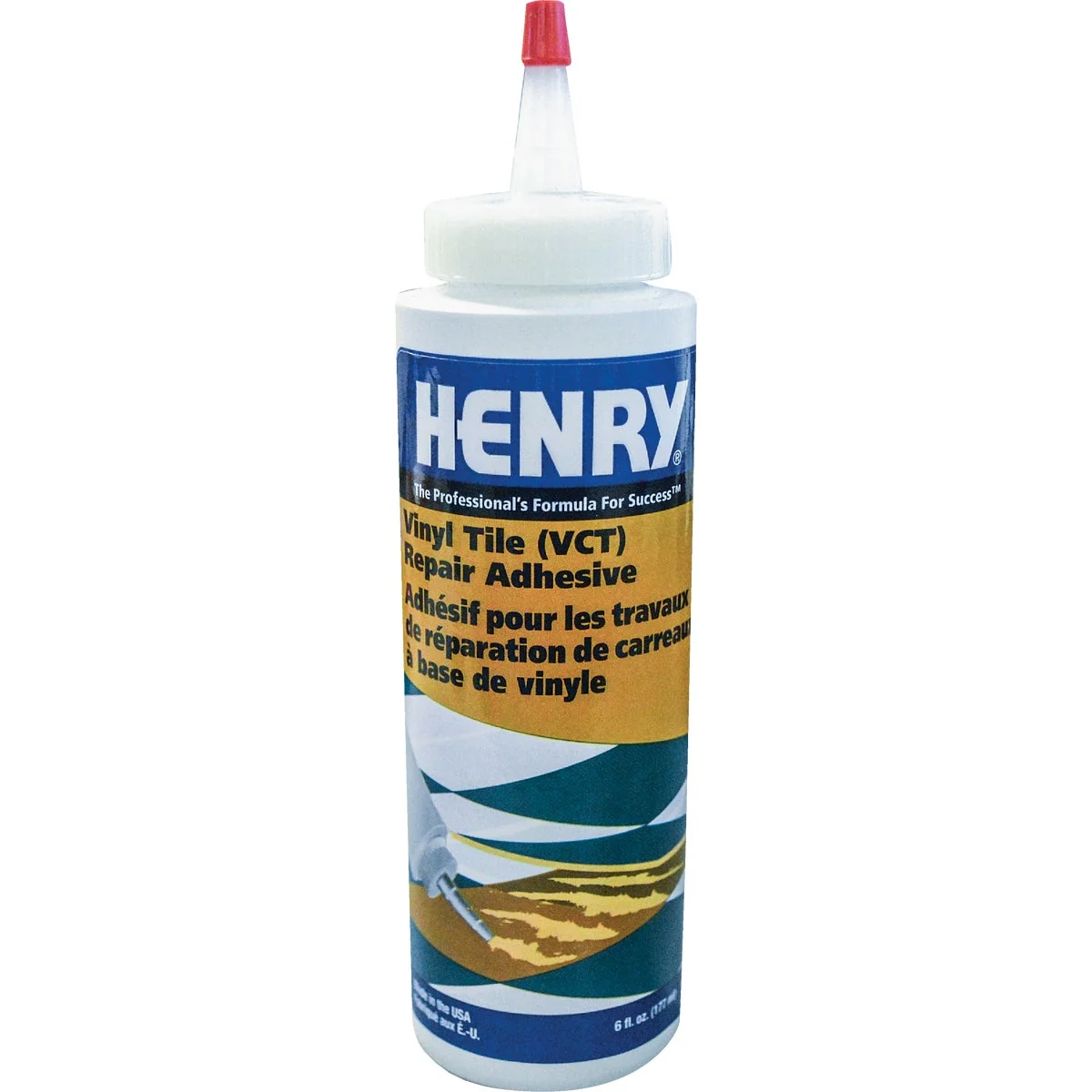 Traditional Henry Vinyl Tile Repair Adhesive 6 Oz. Quality
