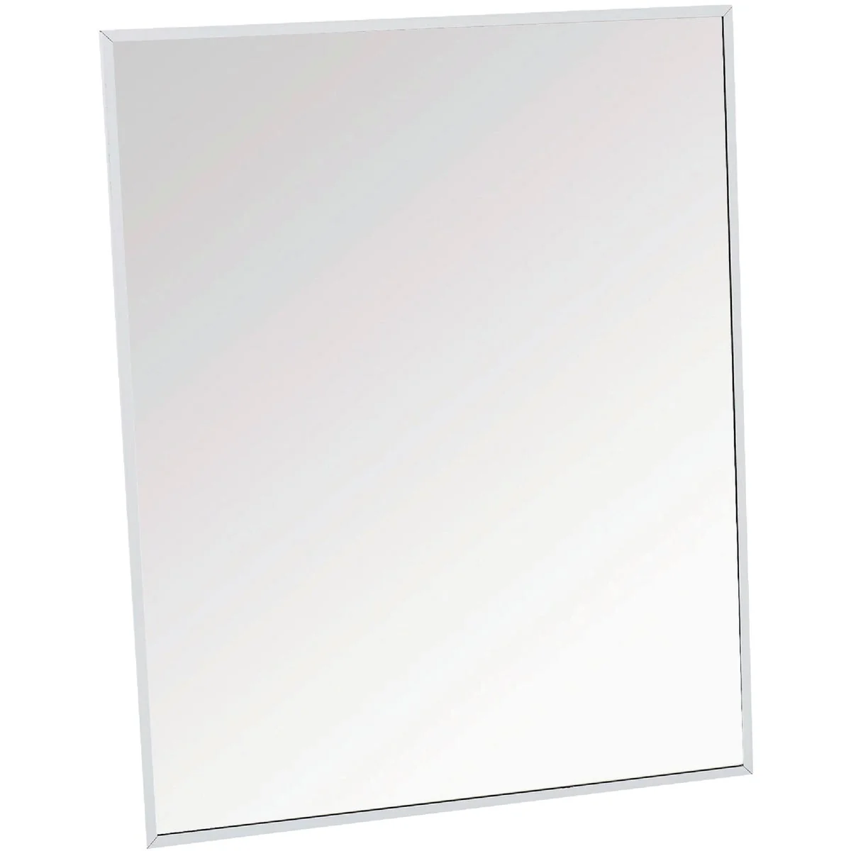 Modern Zenith Stainless Steel 16-1 8 In. W x 20-1 8 In. H x 3-1 4 In. D Single Mirror Surface Recess Mount Medicine Cabinet Outstanding