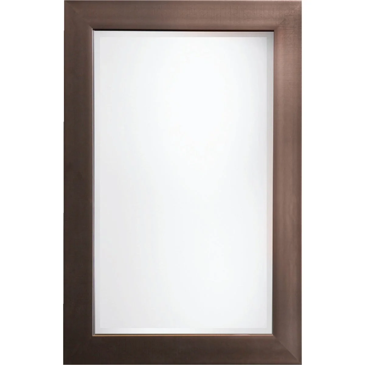 Professional Erias Home Designs Austin 24 In. W. x 36 In. H. Antique Pewter Plastic Framed Wall Mirror Eco-Friendly