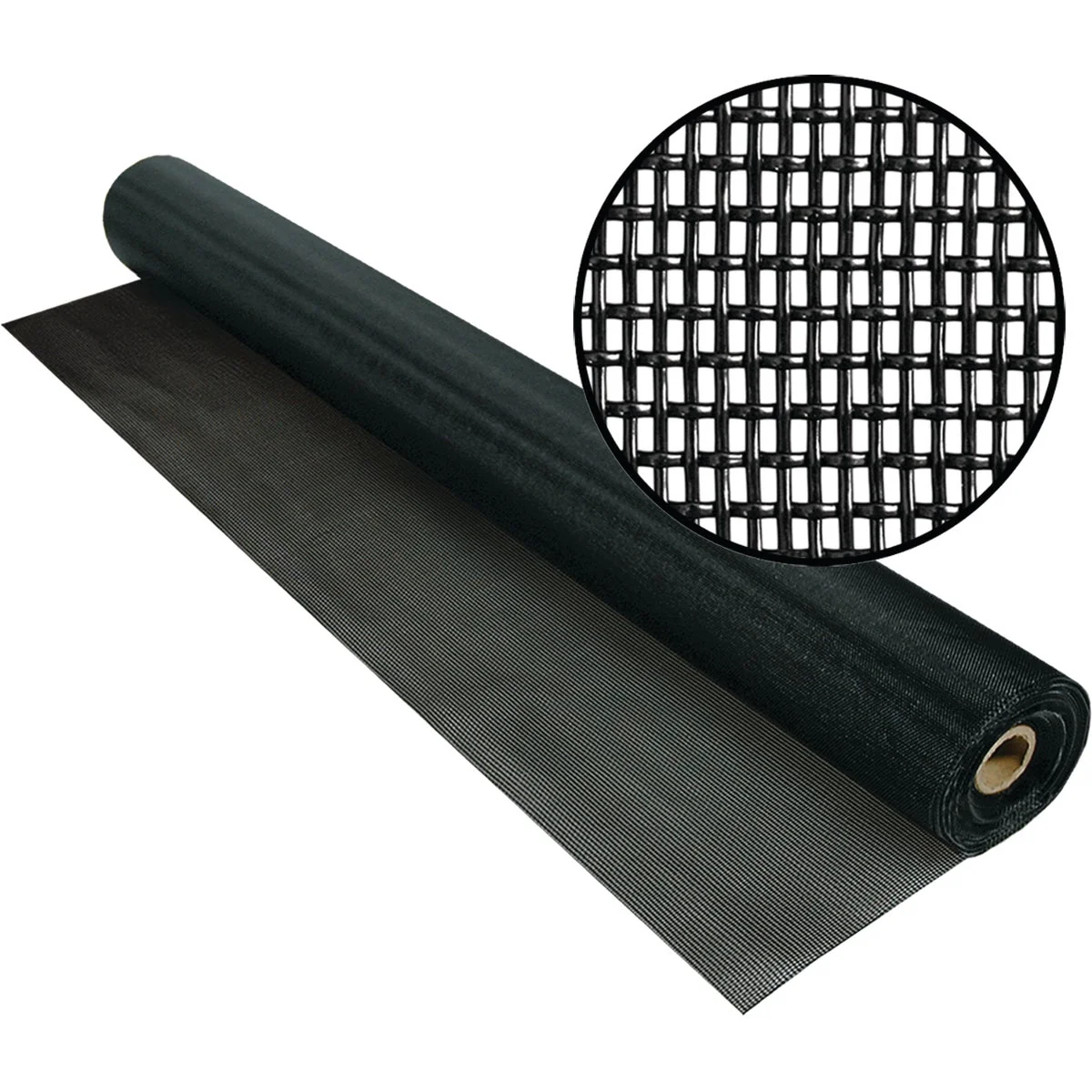 Reusable Phifer PetScreen 48 In. x 100 Ft. Black Pet-Resistant Screening Dependable