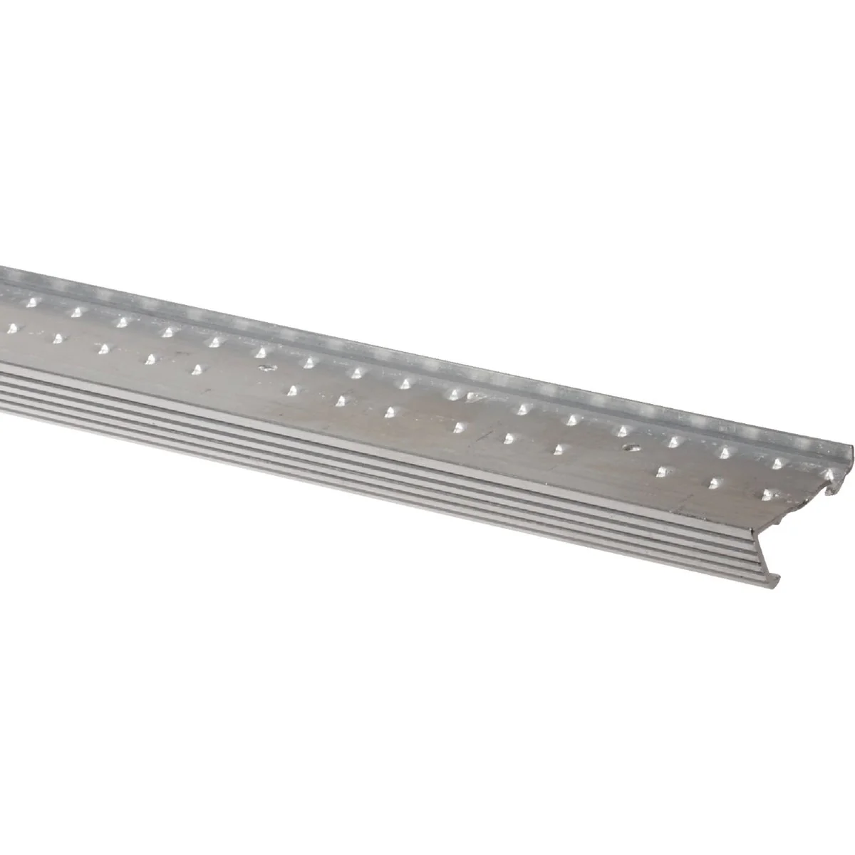Fashionable M-D Satin Silver 1-3 8 In. x 6 Ft. Aluminum Carpet Gripper Carefully Designed