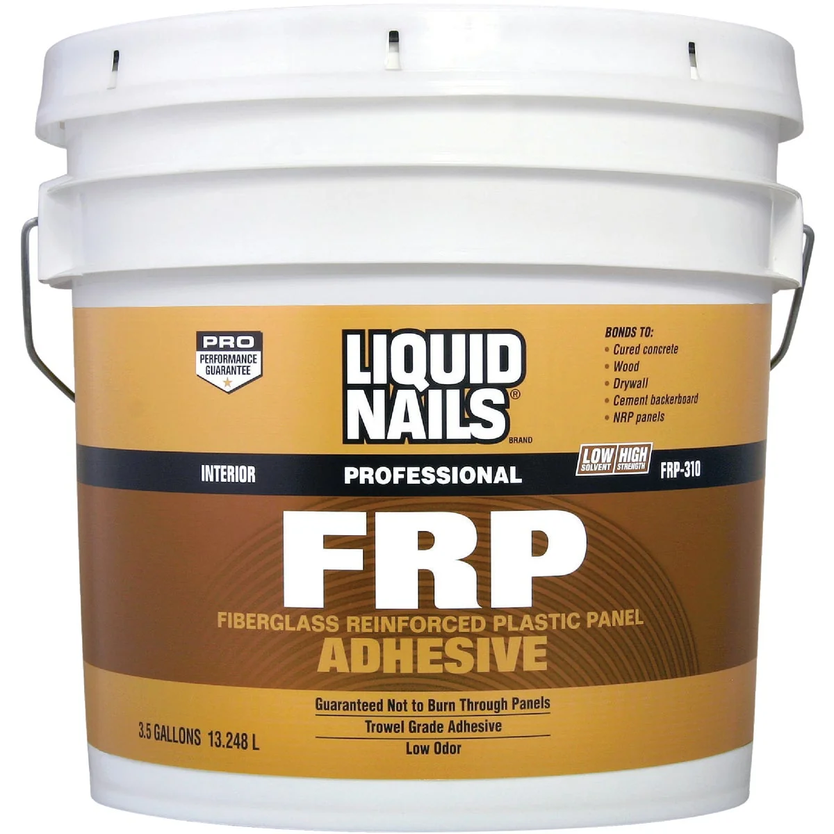 Outstanding LIQUID NAILS 3.5 Gal. FRP Panel Adhesive Authentic