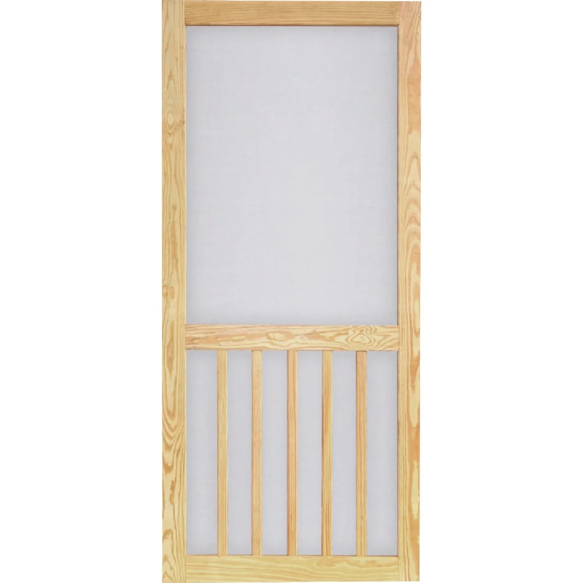 Organic Screen Tight Timberline 36 In. W x 81 In. H x 1 In. Thick Pressure Treated Wood Screen Door Refined