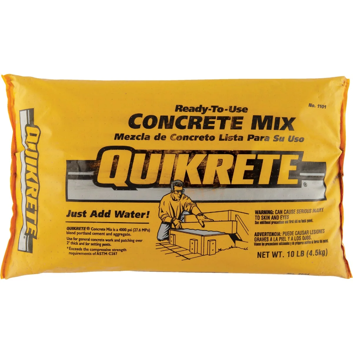 Breathable Quikrete 10 Lb. Ready to Use Concrete Mix Stylish