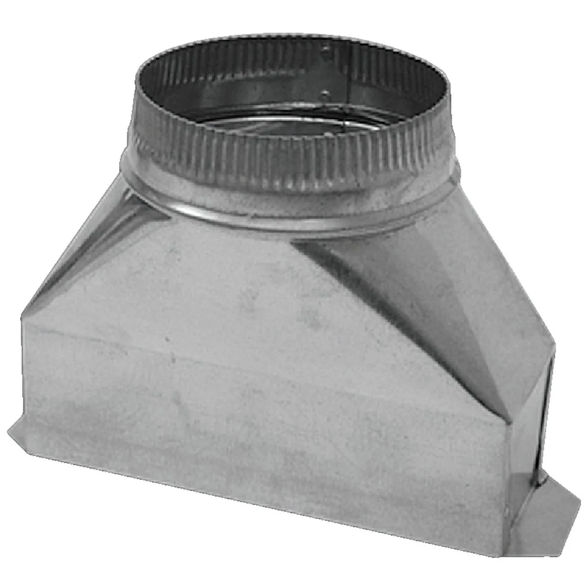 Fine Lambro 7 In. Galvanized Range Hood Round Transition Boot Trusted