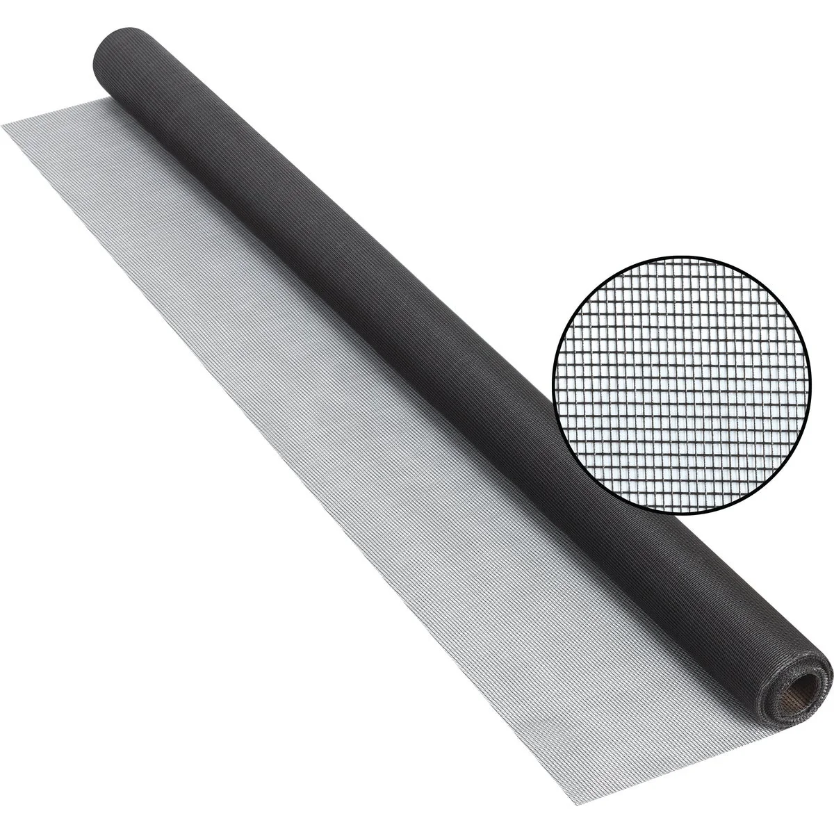 Genuine Phifer 36 In. x 25 Ft. Charcoal Fiberglass Screen Cloth Fine