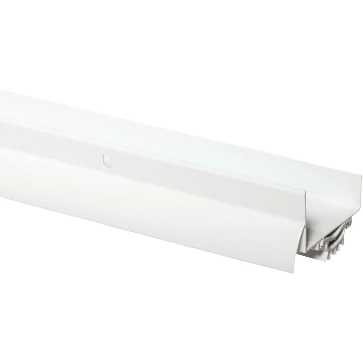 Comfortable M-D 1-3 4 In. x 36 In. White Aluminum Drip Cap Door Bottom Green