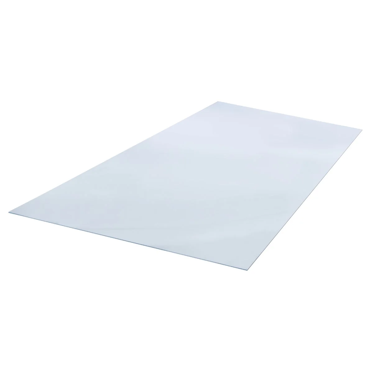 Environmentally Friendly Plaskolite OPTIX 24 x 36 x 0.100 1 10 Clear Acrylic Sheet Relaxed
