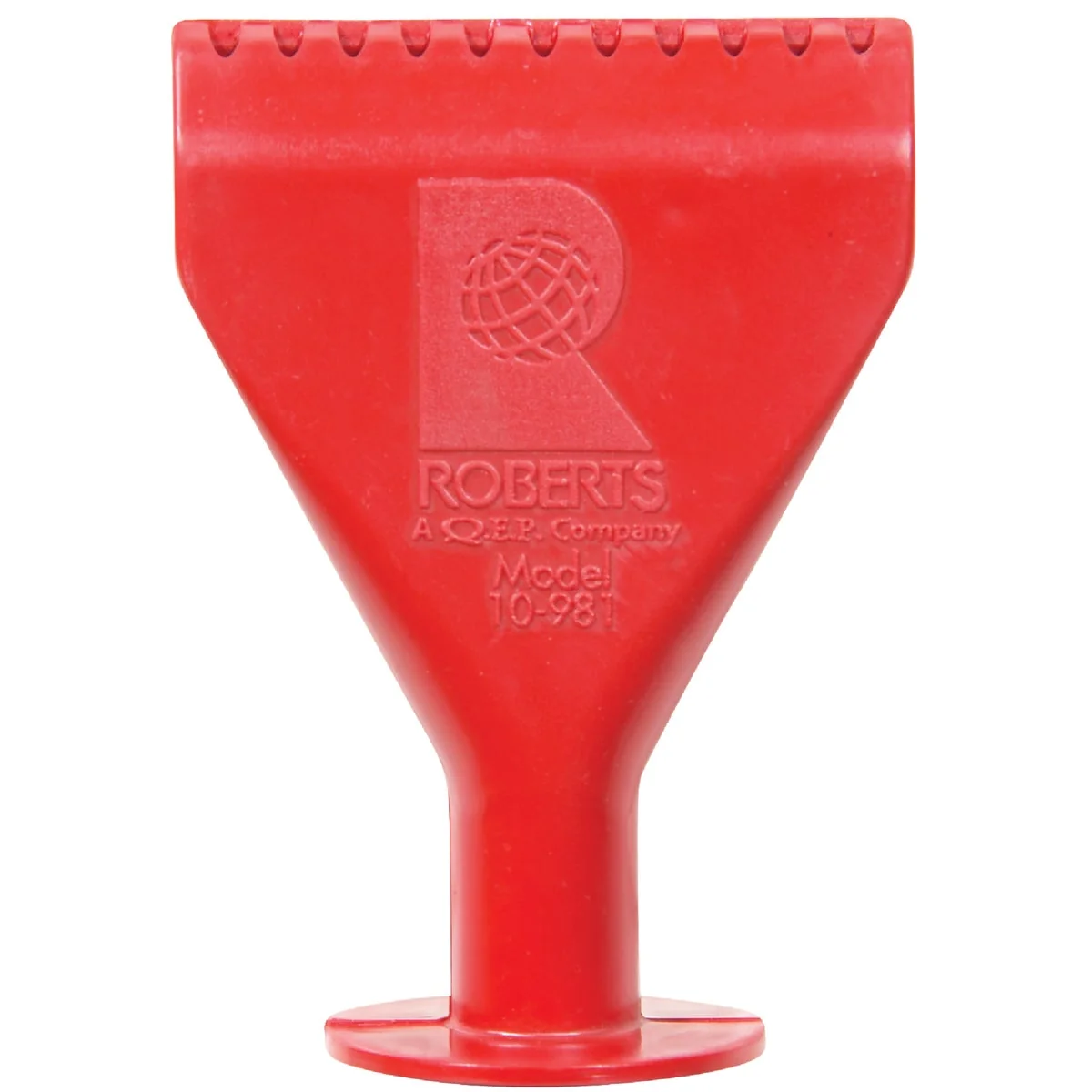 User-Friendly Roberts Snozzle 2-3 4 In. V-Notch Caulking Gun Adhesive Spreader Natural