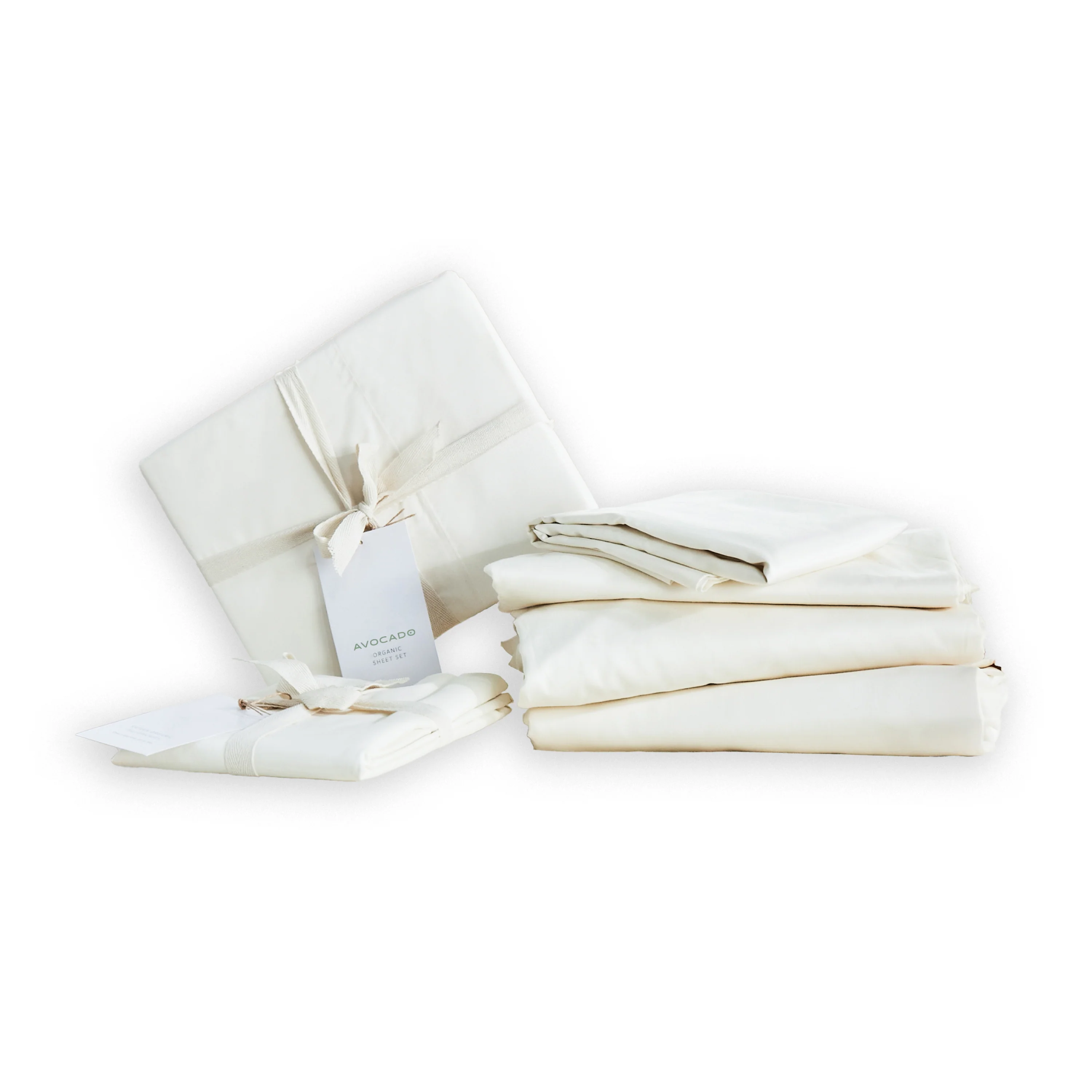 Breathable Avocado Organic Indian Cotton 400 TC Sheet Set Innovative
