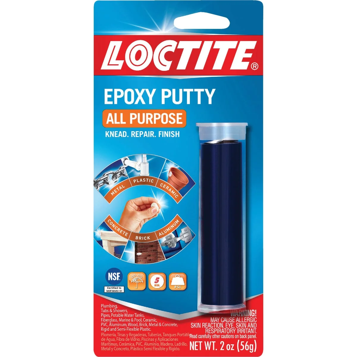 Smart Loctite 2 Oz. All Purpose Epoxy Putty Convenient