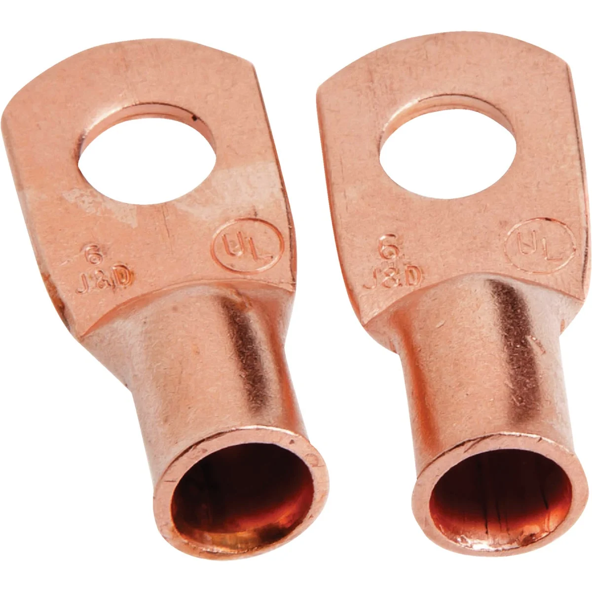 High-Quality Forney 6 Cable x 1 4 In. Stud Copper Cable Lug 2-Pack Expertly Made