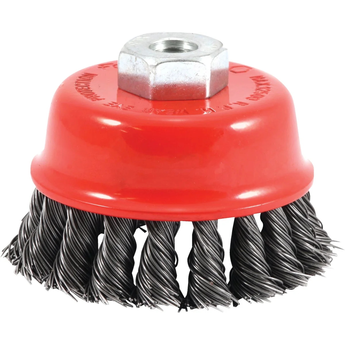 Breathable Forney 2-3 4 In. Knotted .020 In. Angle Grinder Wire Brush Genuine