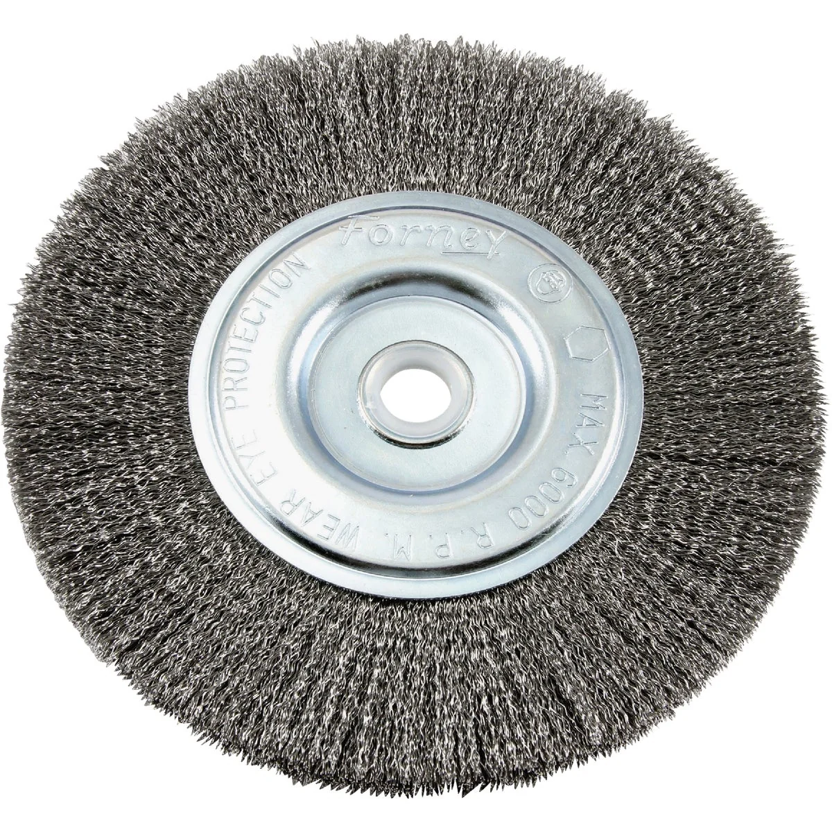 Modern Forney 6 In. Crimped Fine .008 In. Bench Grinder Wire Wheel Carefully Designed